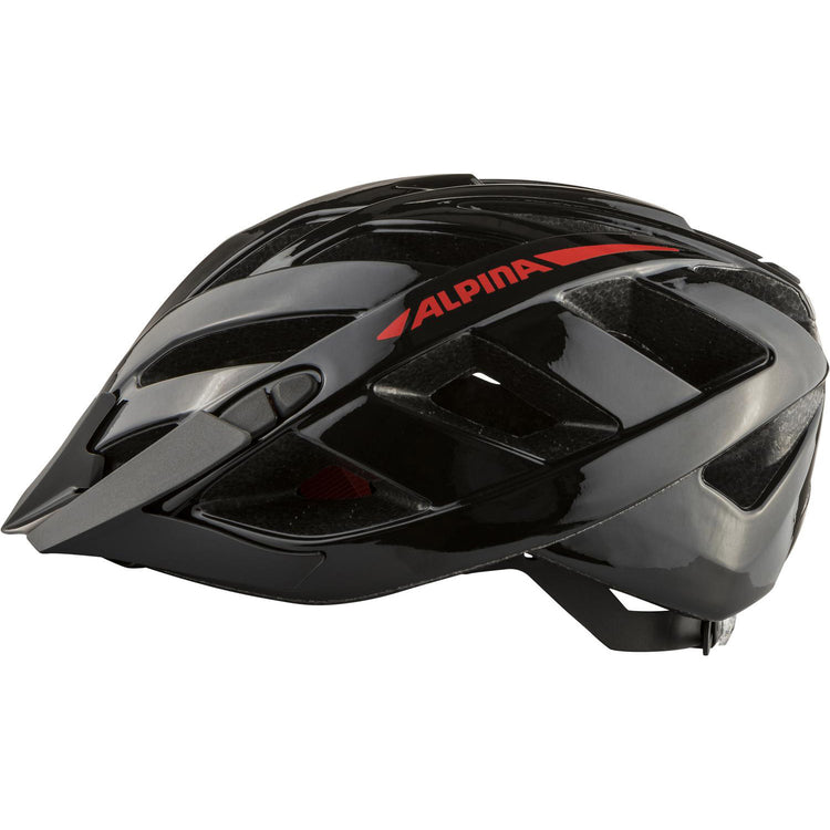 Olympischer Sportbekleidung Helm Panoma 2.0 Schwarz-Red Gloss 56-59