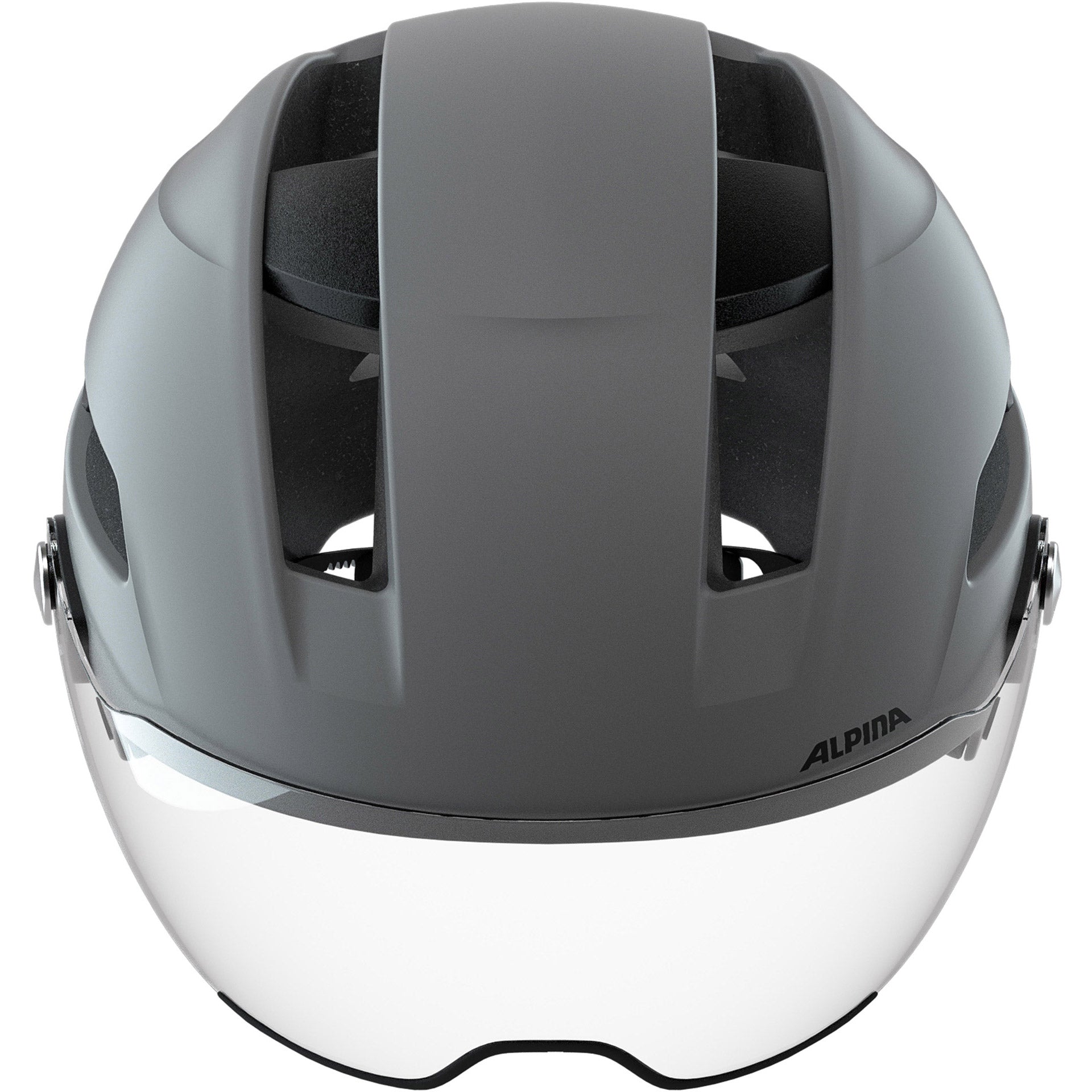 Olympischer Sportbekleidung Sportstädter Helm Soho Visor 55-59 Mat Grey