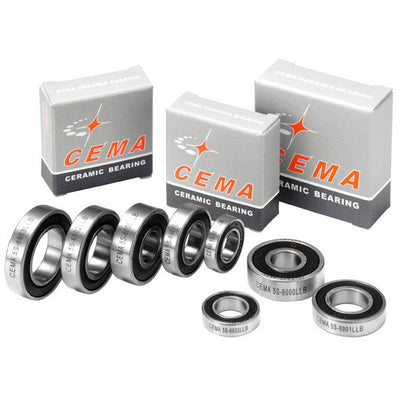 Cema Kogellager 6002 15 x 32 x 9 Stahl