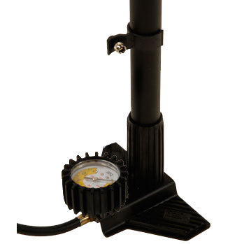 SapO OK Vollbodenpumpe mit Manometer HV FV AV schwarz