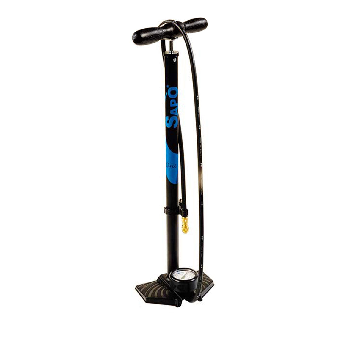 SapO SapO Standpumpe mit Manometer HV FV AV schwarz