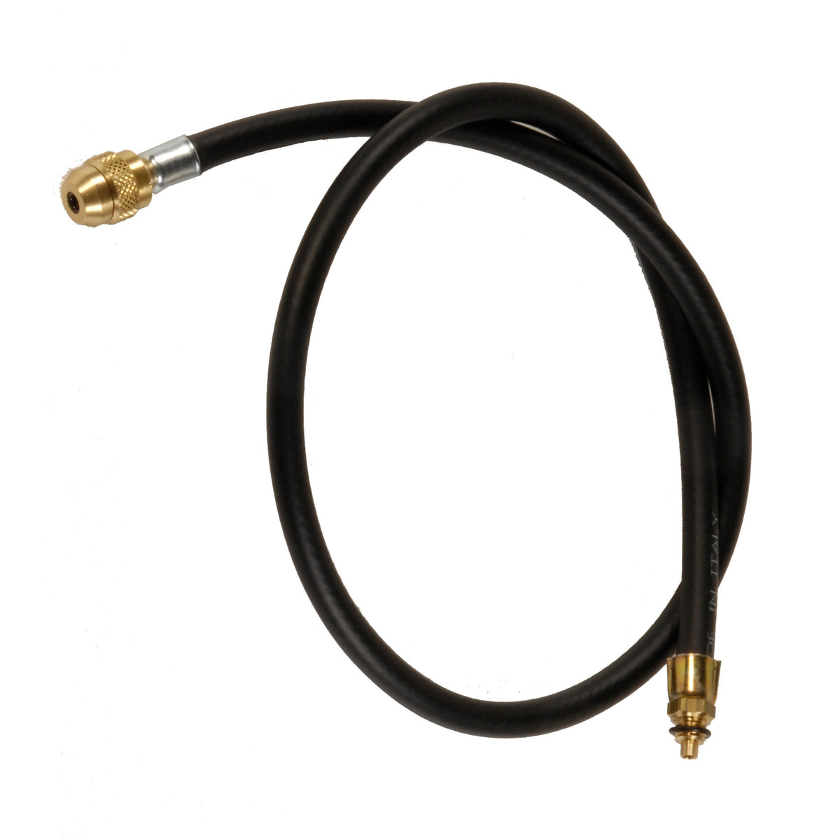 SapO Bicycle Pumpenschlauch komplett schwarz mit Jumbo Pumpennippel