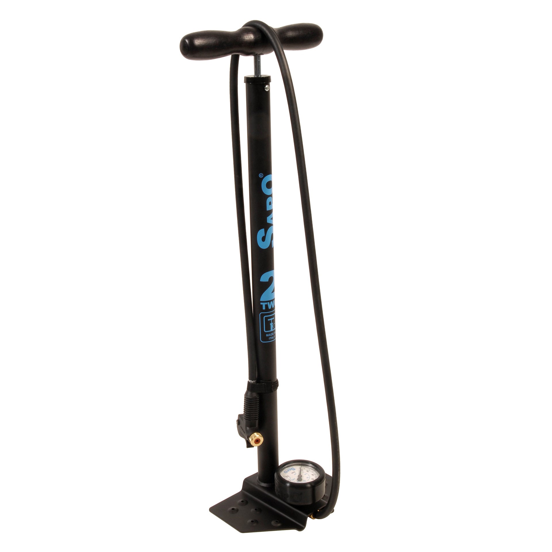 SapO TWO Standpumpe mit Manometer DV FV AV