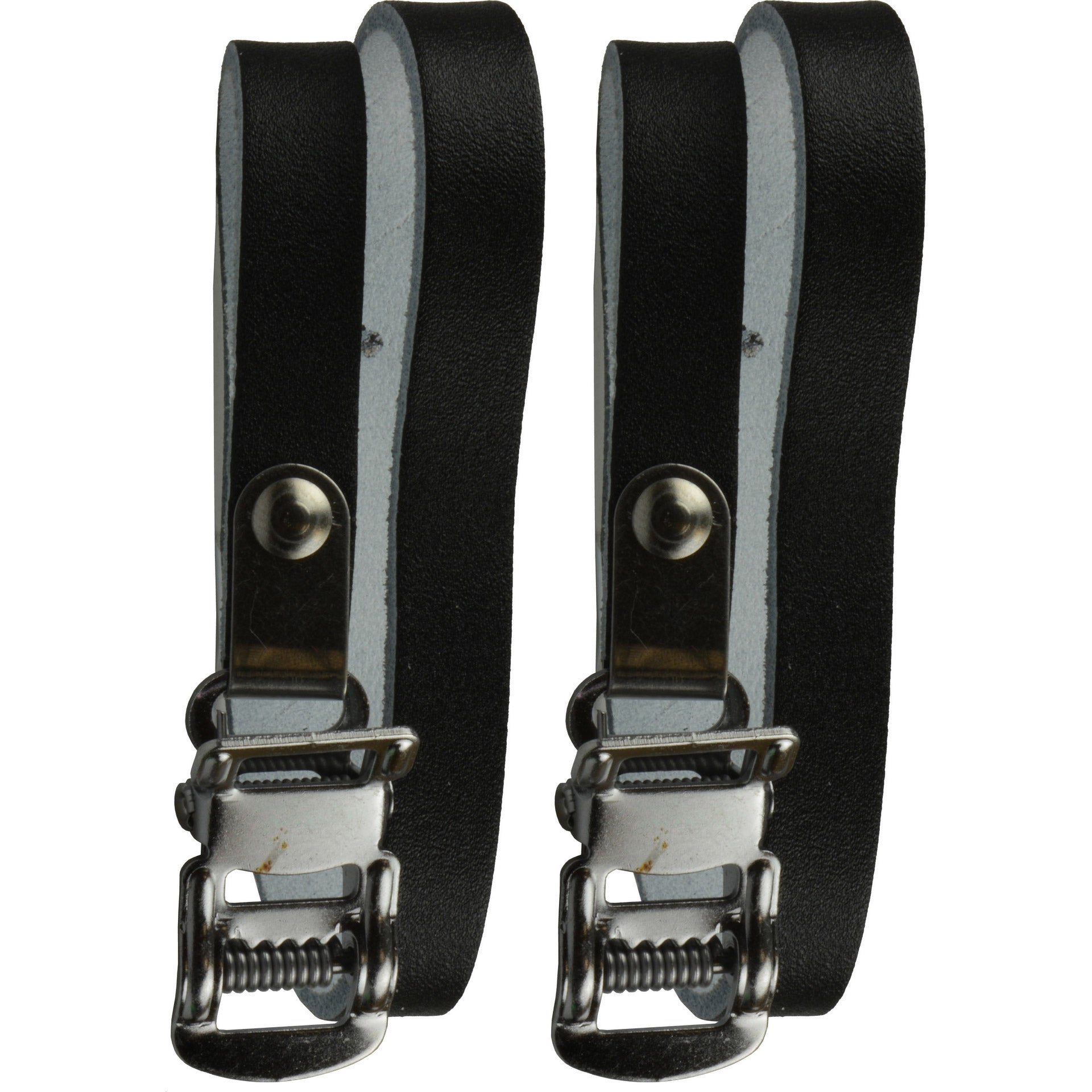 Vwp Zehenclip Riemen aus hochwertigem Leder schwarz