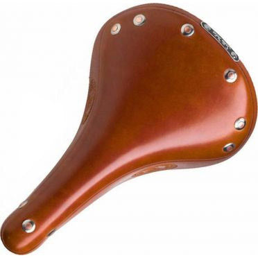 Selle Italia Sattel Italia V3 Vintage Epoca Leder Honigbraun Am