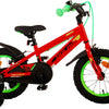 Volare Rocky Children's Bicycle - Jungen - 14 Zoll - Rot - Zwei Handbremsen