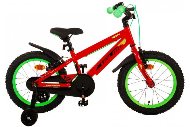 Volare Rocky Children's Bicycle - Jungen - 16 Zoll - Rot - Zwei Handbremsen
