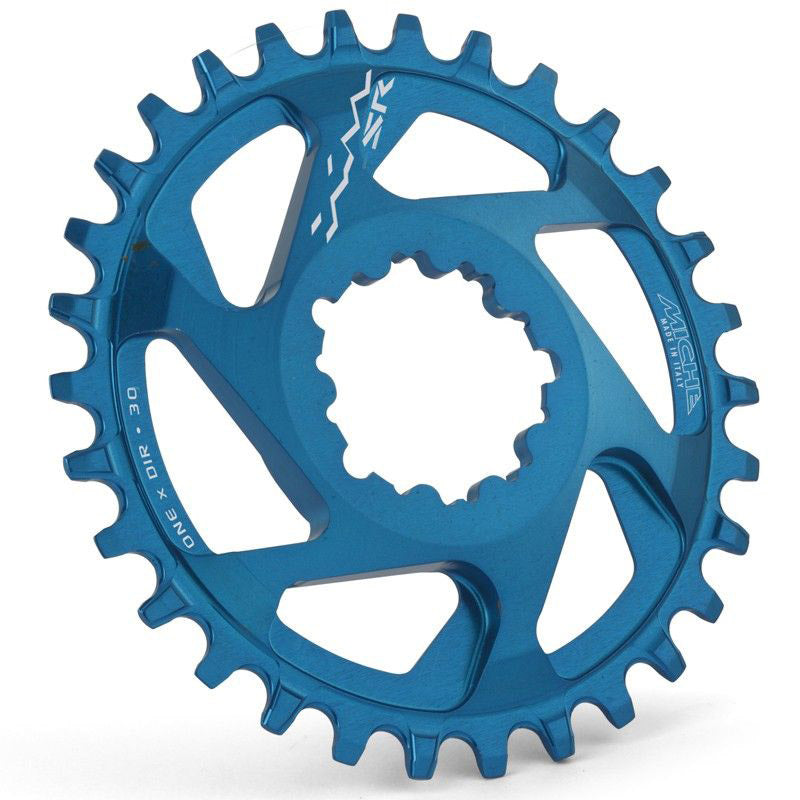 Miche Kettenblatt 11V 30T XM SR Blau Aluminium