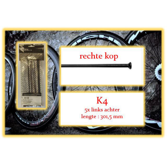 Miche Spoke+nip. 5x LA K4