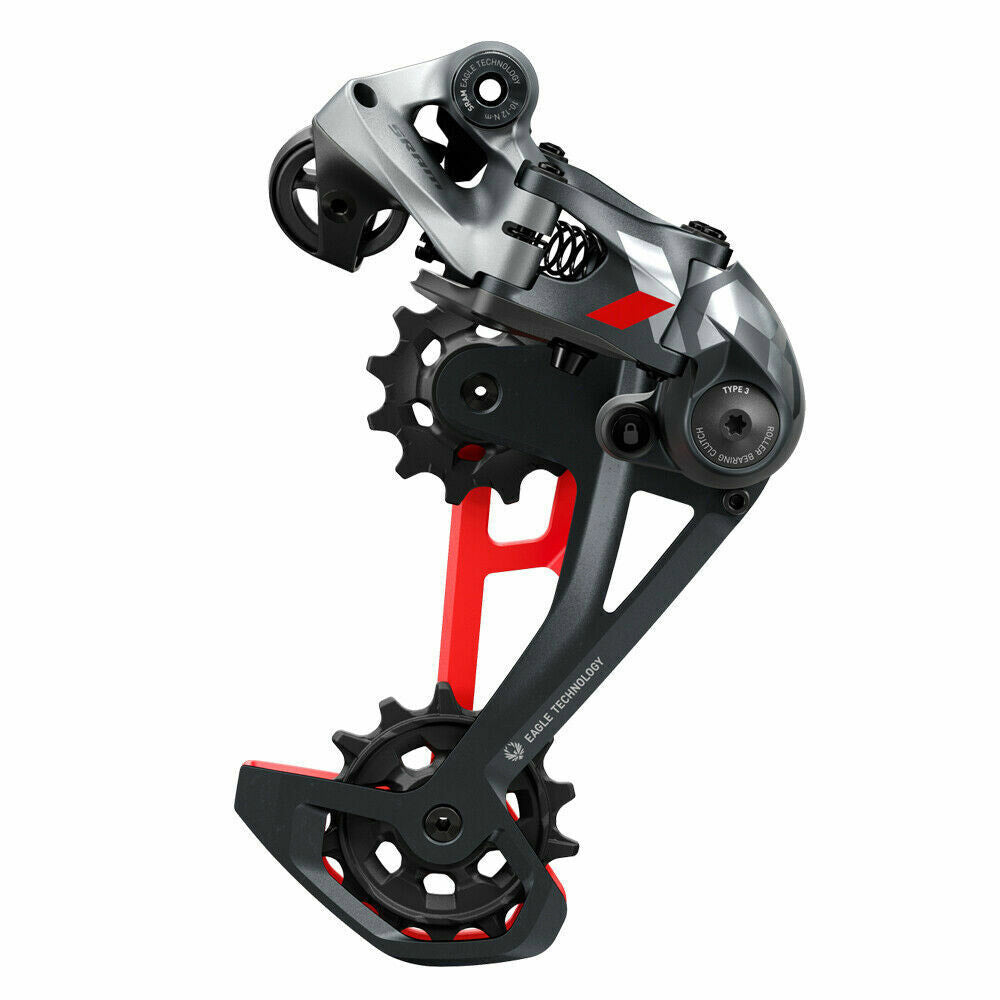 Sram sram achterdailleur x01 Eagle 12v 52t Rotgrau