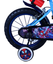 Spidey und seine erstaunlichen Freunde Spidey Children's Bike Boys 14 Zoll blau zwei Handbremsen - afbeelding 3
