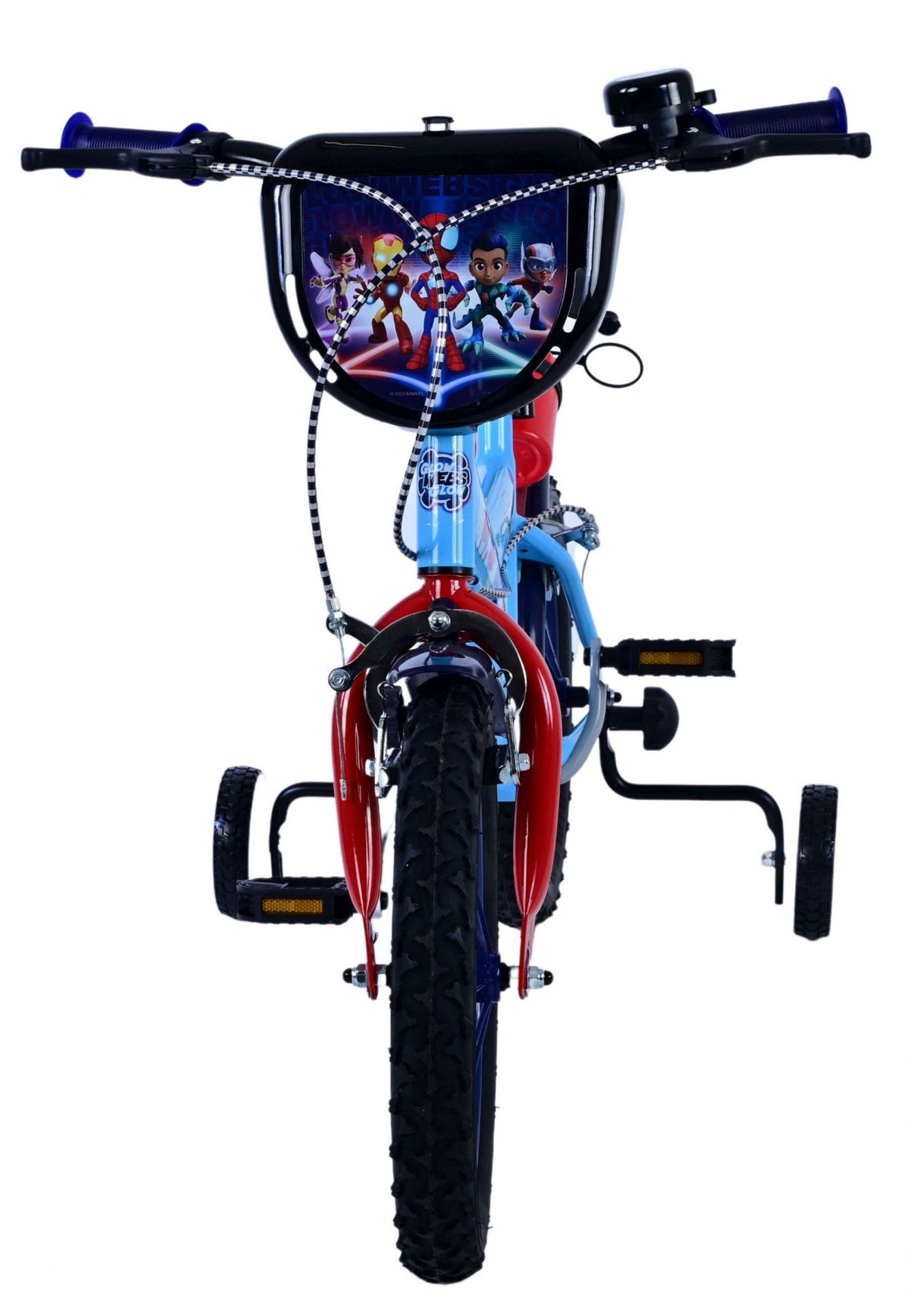 Spidey und seine erstaunlichen Freunde Spidey Children's Bike Boys 14 Zoll blau zwei Handbremsen