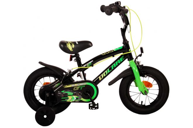 Volare Super GT Kinderbike - Jungen - 12 Zoll - Grün - Zwei Handbremsen