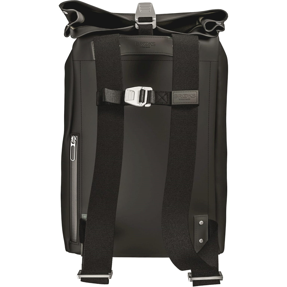 Brooks Pickwick beschichtete Remade Back Bag Black 26l