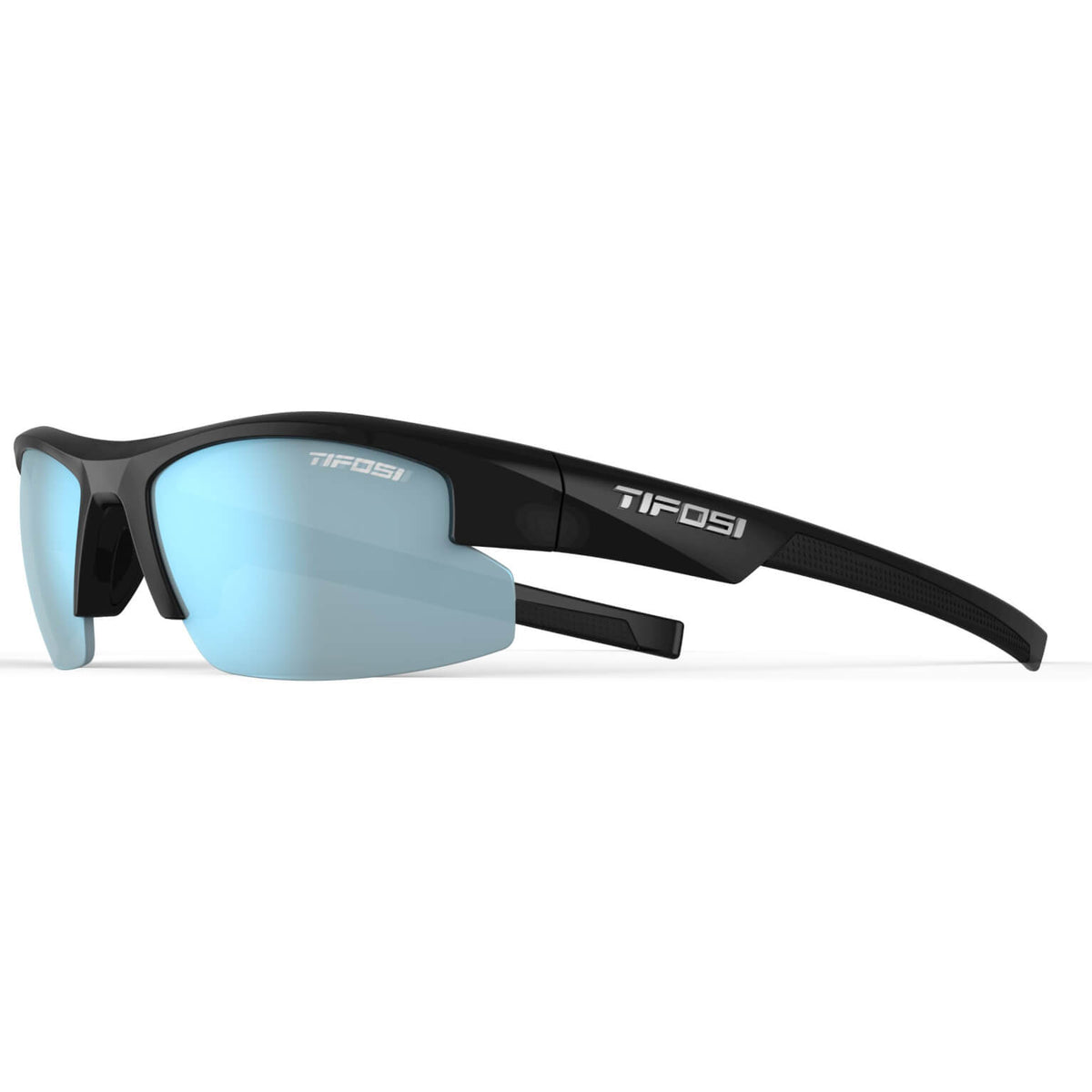 Tifosi -Brillen Shutout Gloss Black Black (XS S)