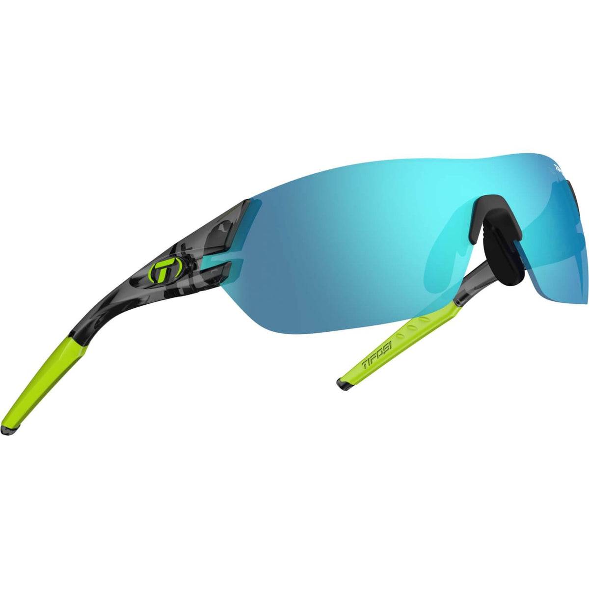 Tifosi Bril Slice Kristal Smoke Clarion Blau