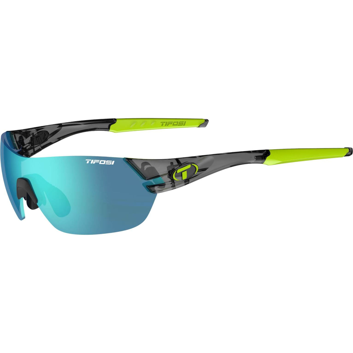 Tifosi Bril Slice Kristal Smoke Clarion Blau