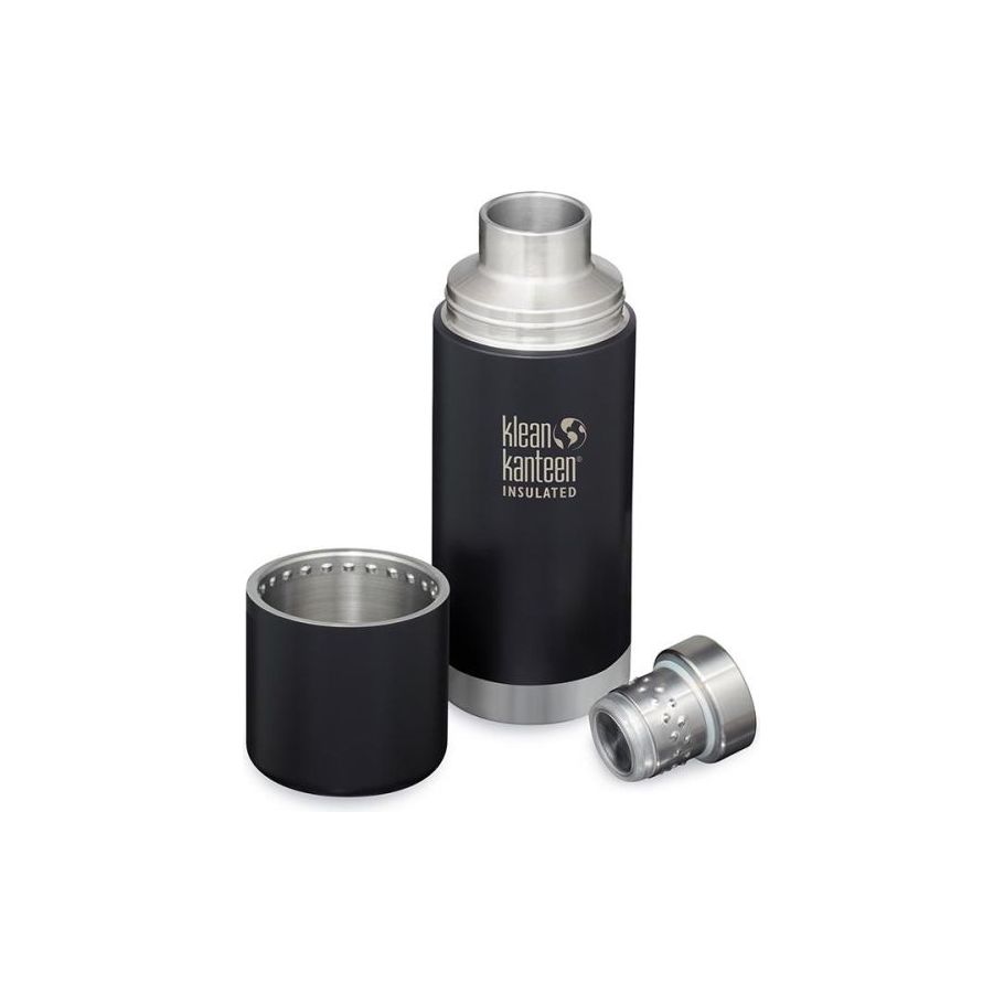 Klean kanteen thermosfless tk matzwart 473ml schiefer schwarz