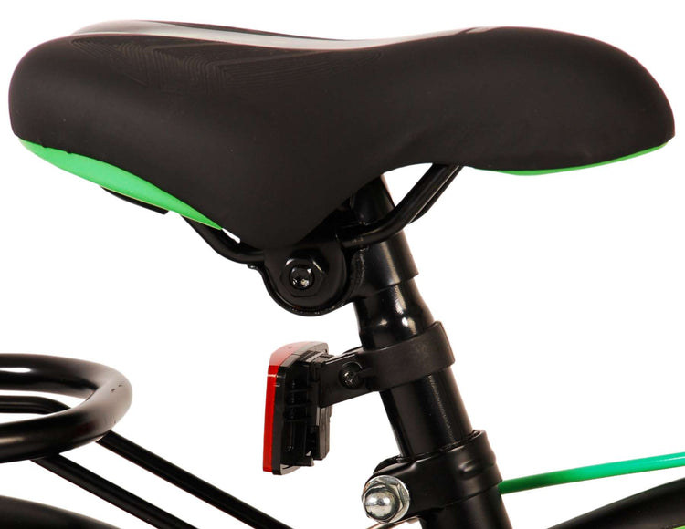Volare Thombike Children's Bike - Jungen - 12 Zoll - Schwarzes Grün - Zwei Handbremsen