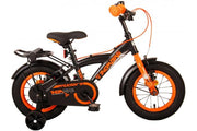 Volare Thombike Kinderbike - Jungen - 12 Zoll - Schwarzorange - Zwei Handbremsen - afbeelding 1
