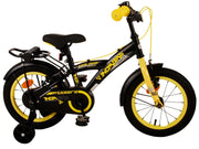 Volare Thombike Kinderbike - Jungen - 14 Zoll - Schwarzgelb - Zwei Handbremsen - afbeelding 2