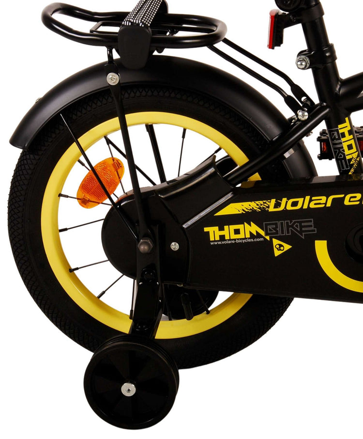 Volare Thombike Kinderbike - Jungen - 14 Zoll - Schwarzgelb