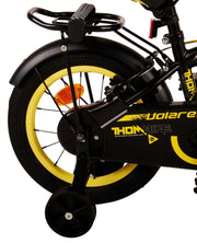 Volare Thombike Kinderbike - Jungen - 14 Zoll - Schwarzgelb - Zwei Handbremsen - afbeelding 4