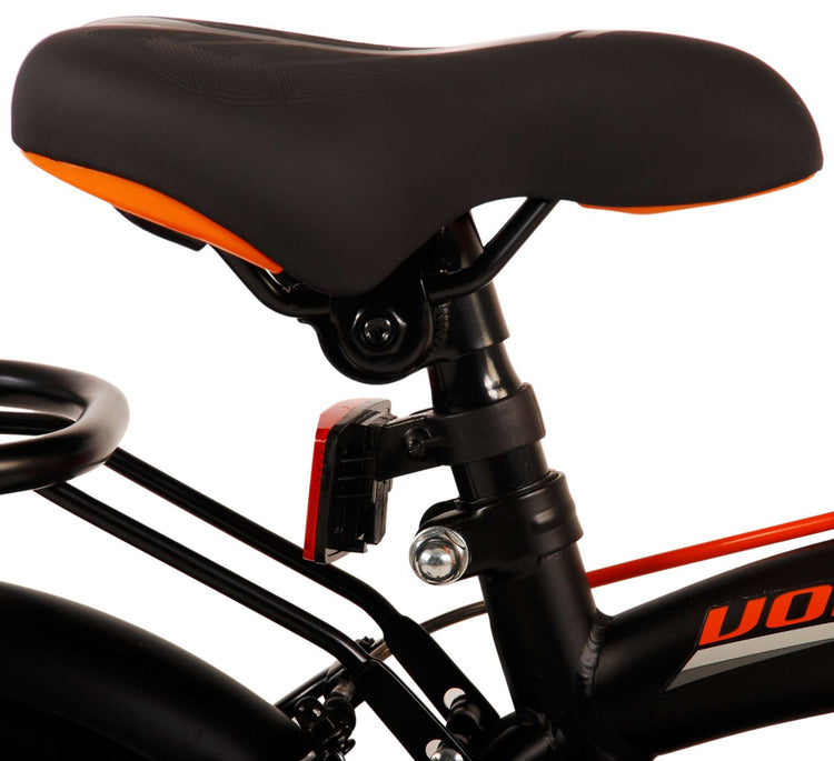 Volare Thombike Children's Bicycle - Jungen - 14 Zoll - Schwarzorange - Zwei Handbremsen