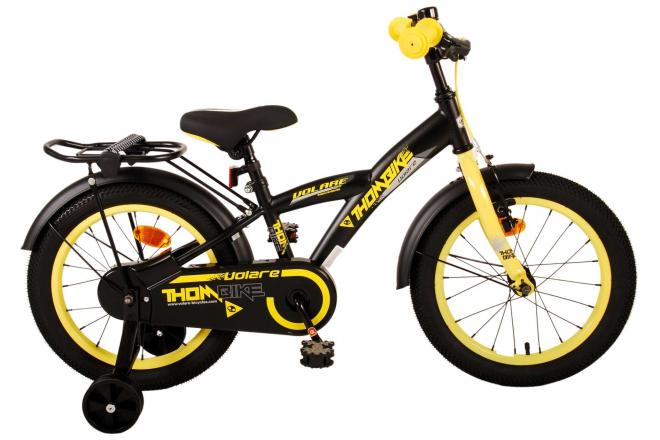 Volare Thombike Children's Bicycle - Jungen - 16 Zoll - Schwarzgelb