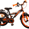 Volare Thombike Children's Bicycle - Jungen - 16 Zoll - Schwarzorange - Zwei Handbremsen