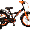 Volare Thombike Children's Bicycle - Jungen - 16 Zoll - Schwarzorange