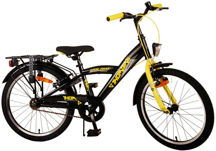 Volare Thombike Children's Bike - Jungen - 20 Zoll - Schwarzgelb - Zwei Handbremsen