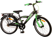 Volare Thombike Children's Bike - Jungen - 20 Zoll - Schwarzes Grün - Zwei Handbremsen - afbeelding 3