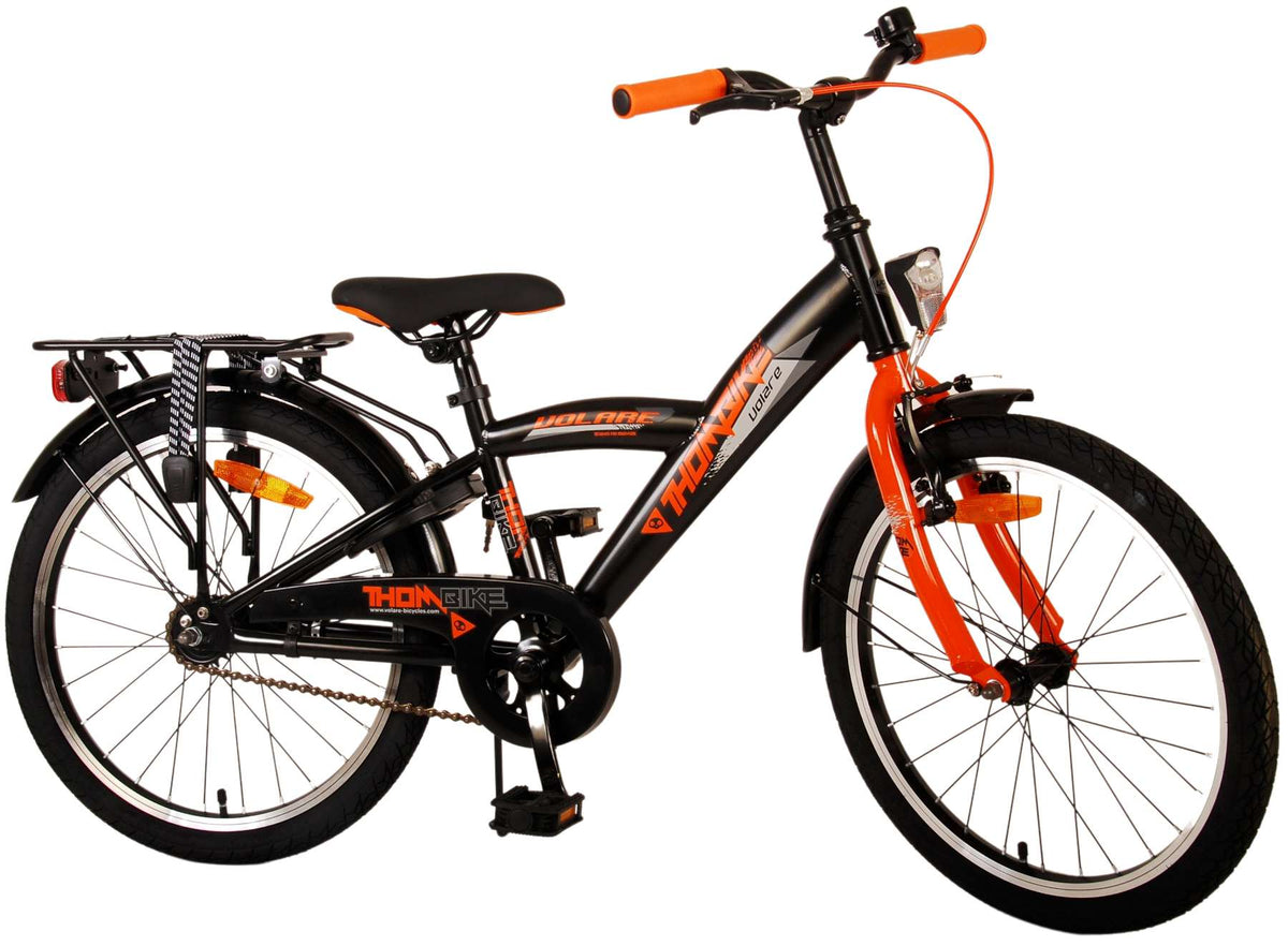 Volare Thombike Children's Bicycle - Jungen - 20 Zoll - Schwarzorange