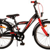 Volare Thombike Children's Bike - Jungen - 20 Zoll - Schwarzrot - Zwei Handbremsen