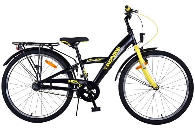 Volare Thombike Children's Bicycle - Jungen - 24 Zoll - Gelb - 3 Zahnräder