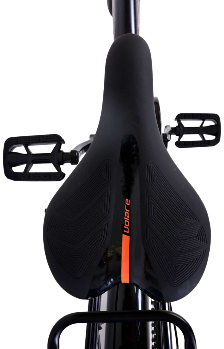 Volare Thombike Children's Bicycle - Jungen - 24 Zoll - Schwarzorange - 3 Zahnräder
