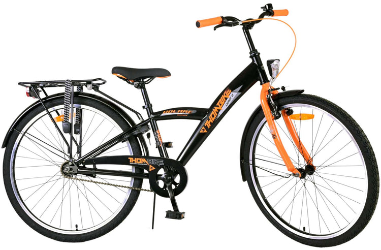 Volare Thombike Children's Bicycle - Jungen - 26 Zoll - Schwarzorange