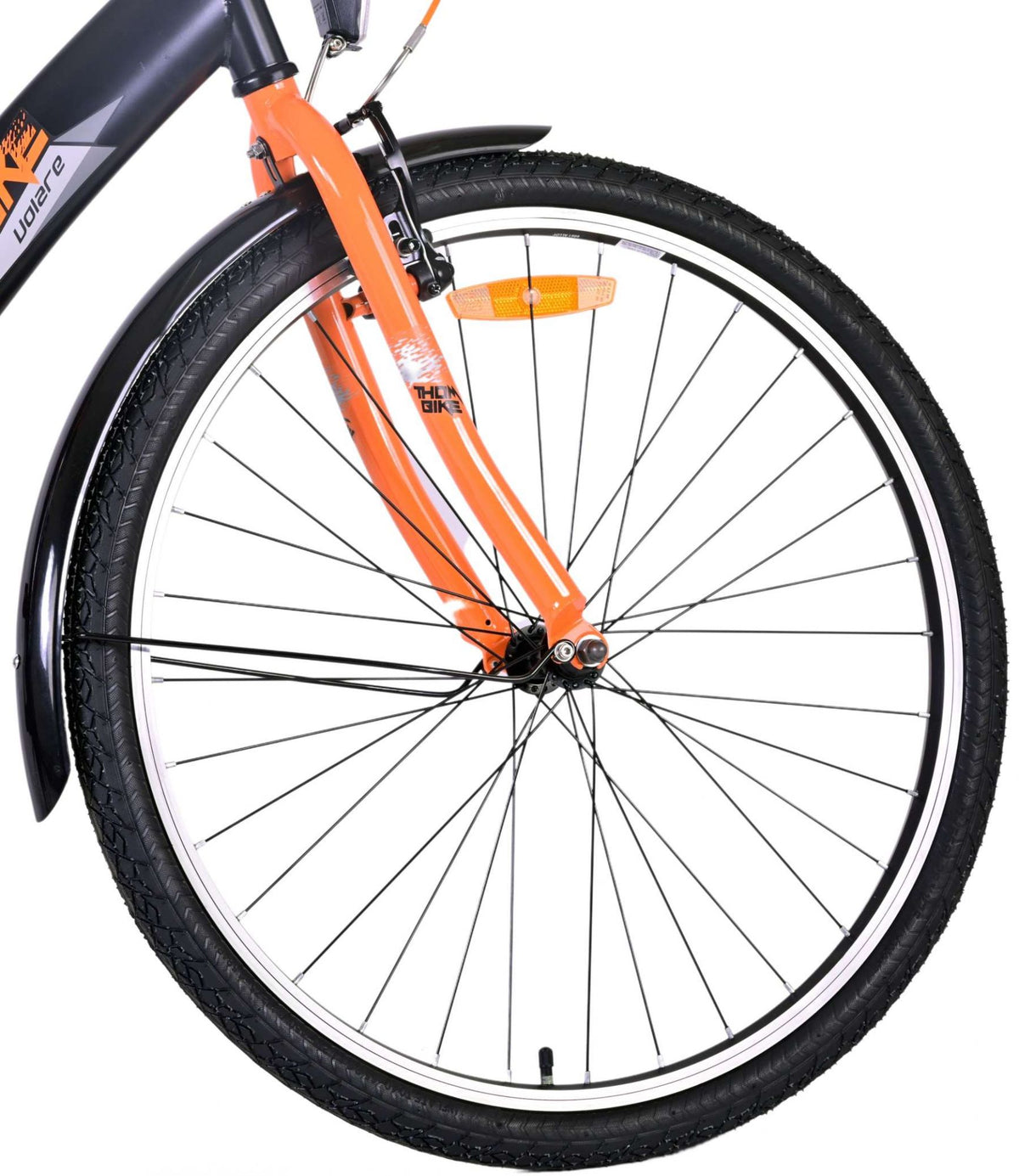 Volare Thombike Children's Bicycle - Jungen - 26 Zoll - Schwarzorange