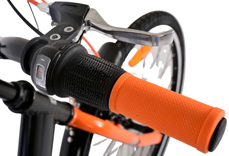 Volare Thombike Children's Bicycle - Jungen - 26 Zoll - Schwarzorange - 3 Zahnräder