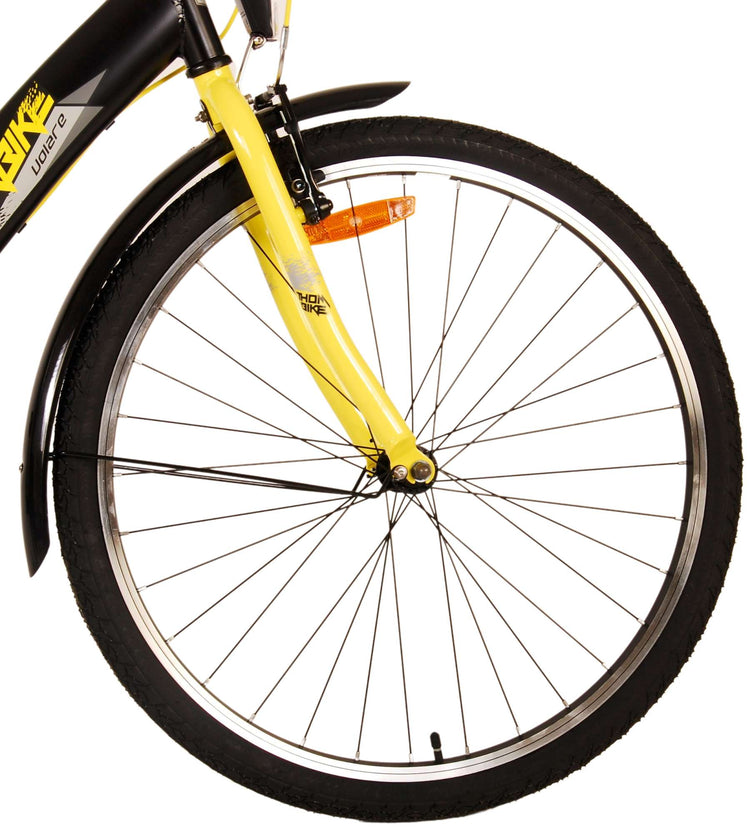 Volare Thombike Children's Bike - Jungen - 26 Zoll - Schwarzgelb - Zwei Handbremsen