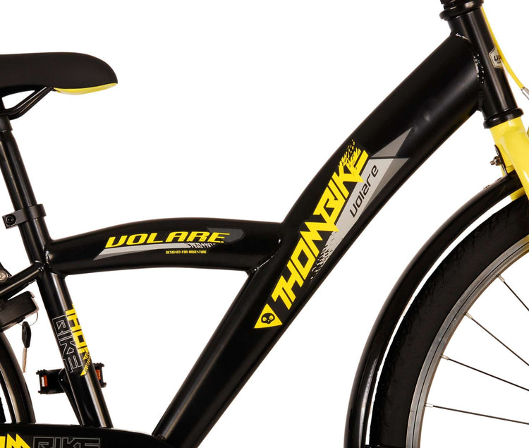 Volare Thombike Kinderbike - Jungen - 26 Zoll - Schwarzgelb