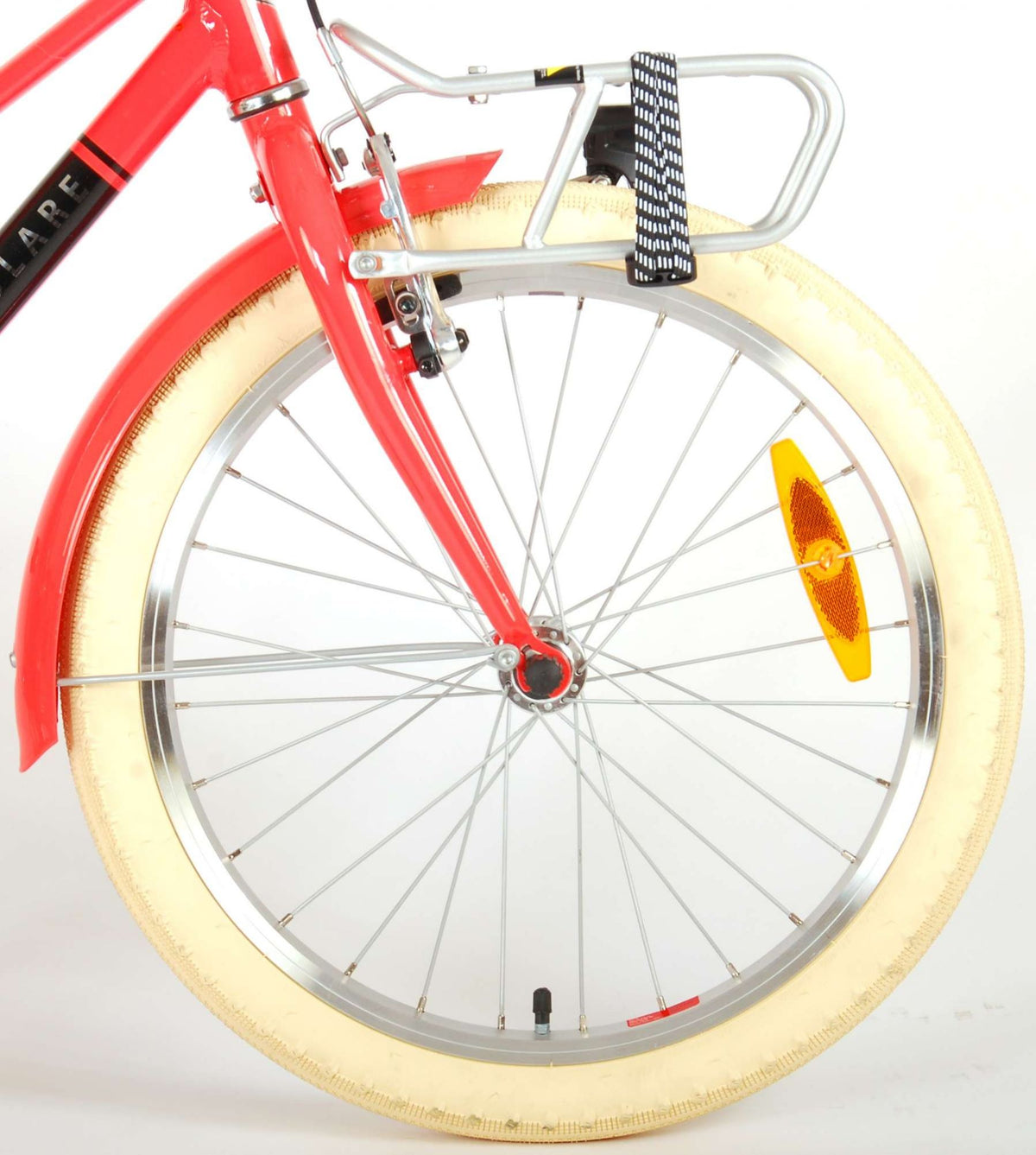 Volare Melody Children's Bicycle - Mädchen - 20 Zoll - Korallenrot - Prime Collection