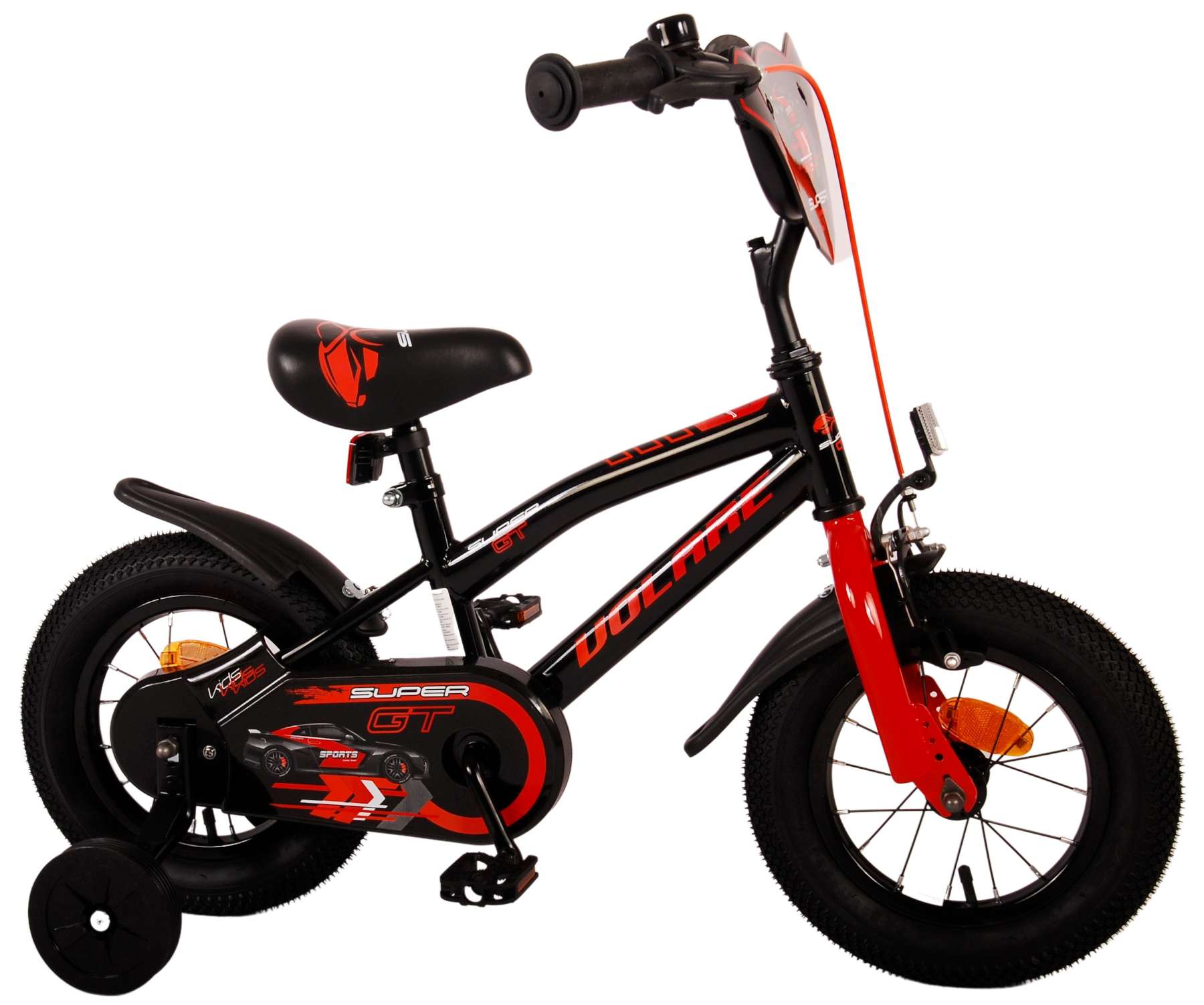 Volare Super GT Kinderbike - Jungen - 12 Zoll - Rot