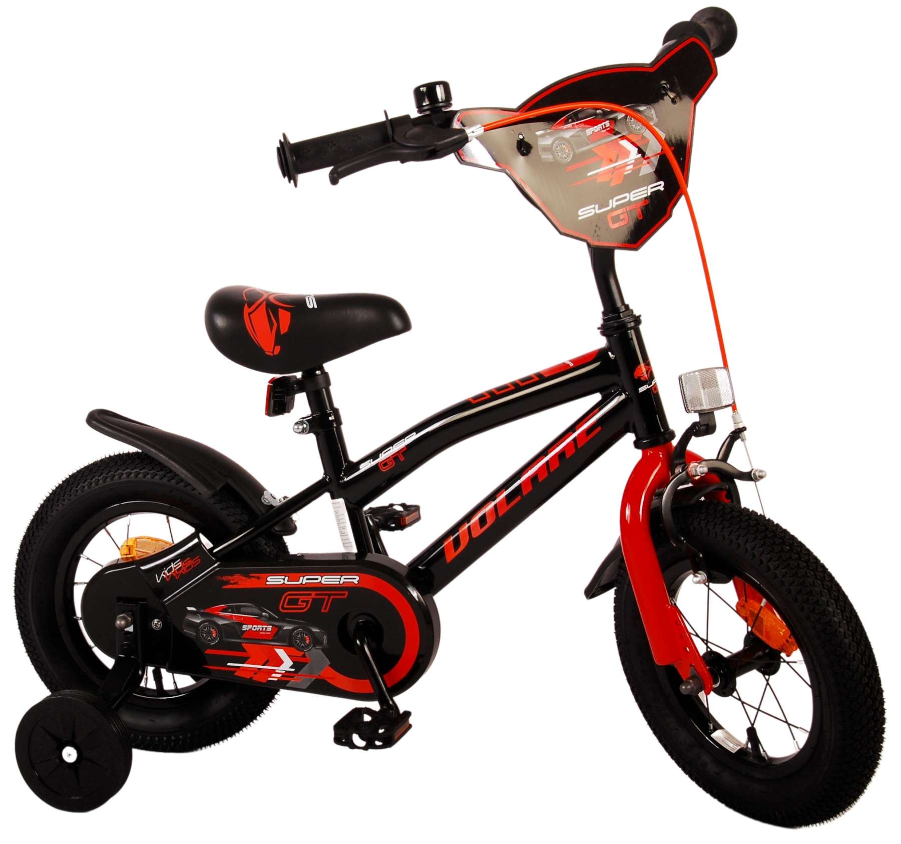 Volare Super GT Kinderbike - Jungen - 12 Zoll - Rot