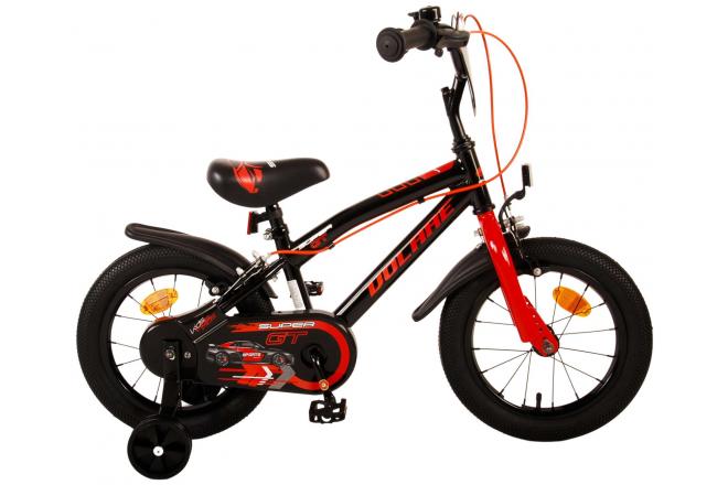 Volare Super GT Kinderrad - Jungen - 14 Zoll - Rot - Zwei Handbremsen