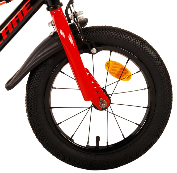 Volare Super GT Kinderrad - Jungen - 14 Zoll - Rot - Zwei Handbremsen