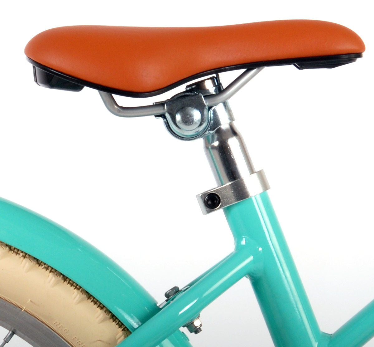 Volare Melody Children's Bicycle - Mädchen - 18 Zoll - Türkis - Prime Collection