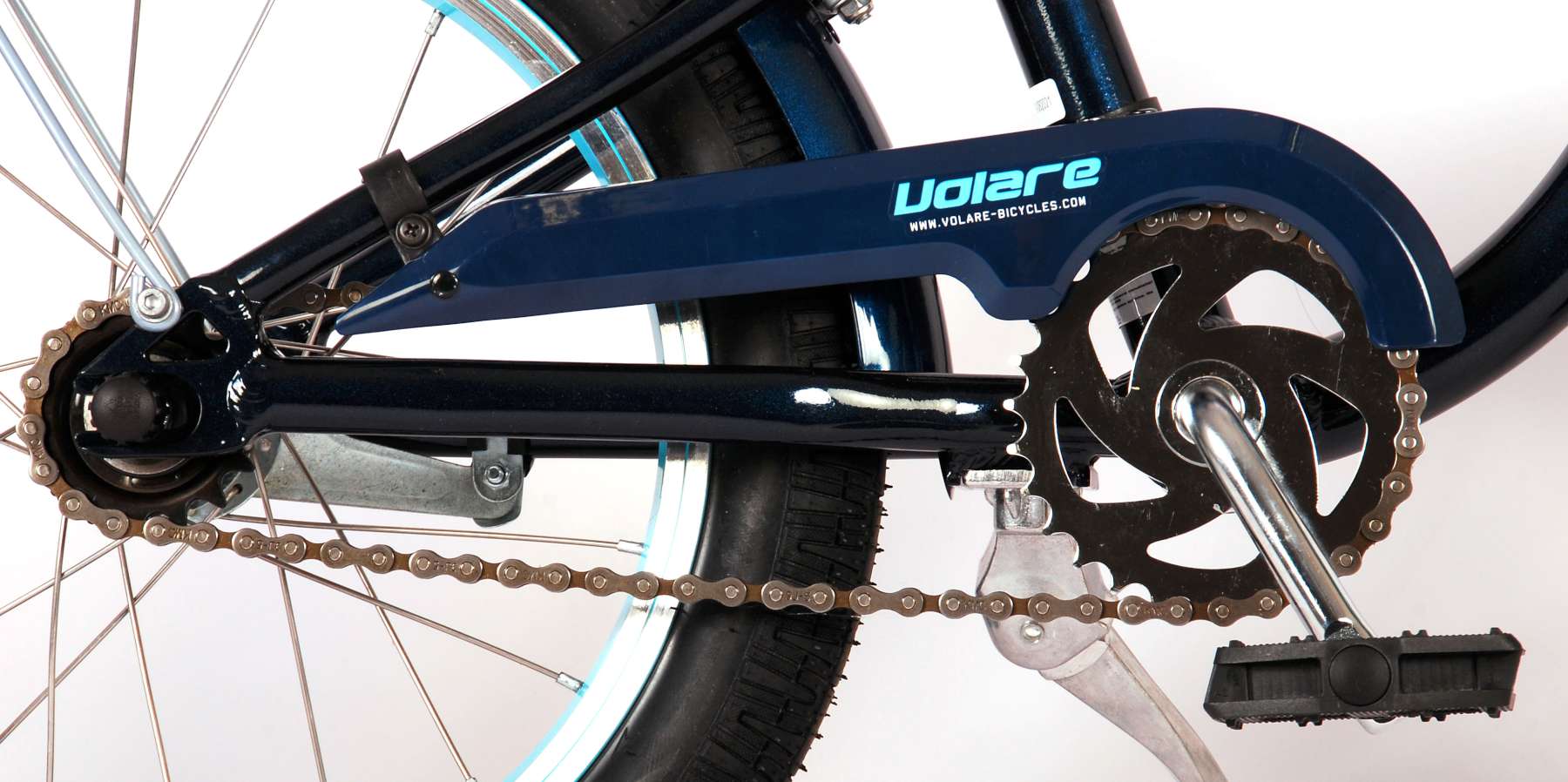 Volare Miracle Cruiser Kinderfahrrad - Jungen - 16 Zoll - Matt Blue - Prime Collection