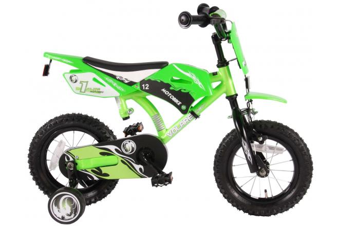 Volare Motorrad Kinderbike - Jungen - 12 Zoll - grün - 95% versammelten sich